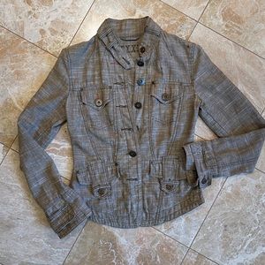 Mexx linen fitted jacket size 4